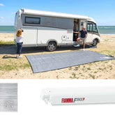 Fiamma F80L 550 Awning Polar White - Royal Grey - 07840L03R